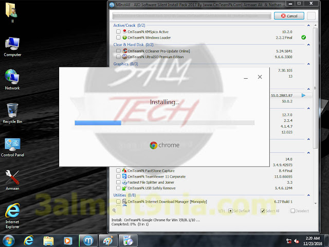 Windows 7 {Happy New Year Edition - عالم التقنيه