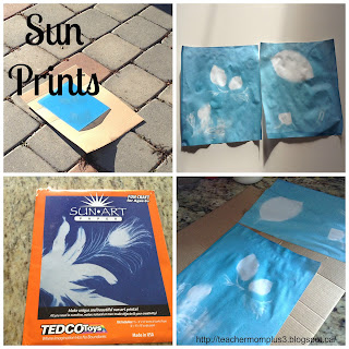 Sun Prints, an art project featured on R is for (Virtual) Refrigerator, which is an art link-up hosted by Homeschool Coffee Break @ kympossibleblog.blogspot.com - come find out more about this link-up and share your art posts with us!