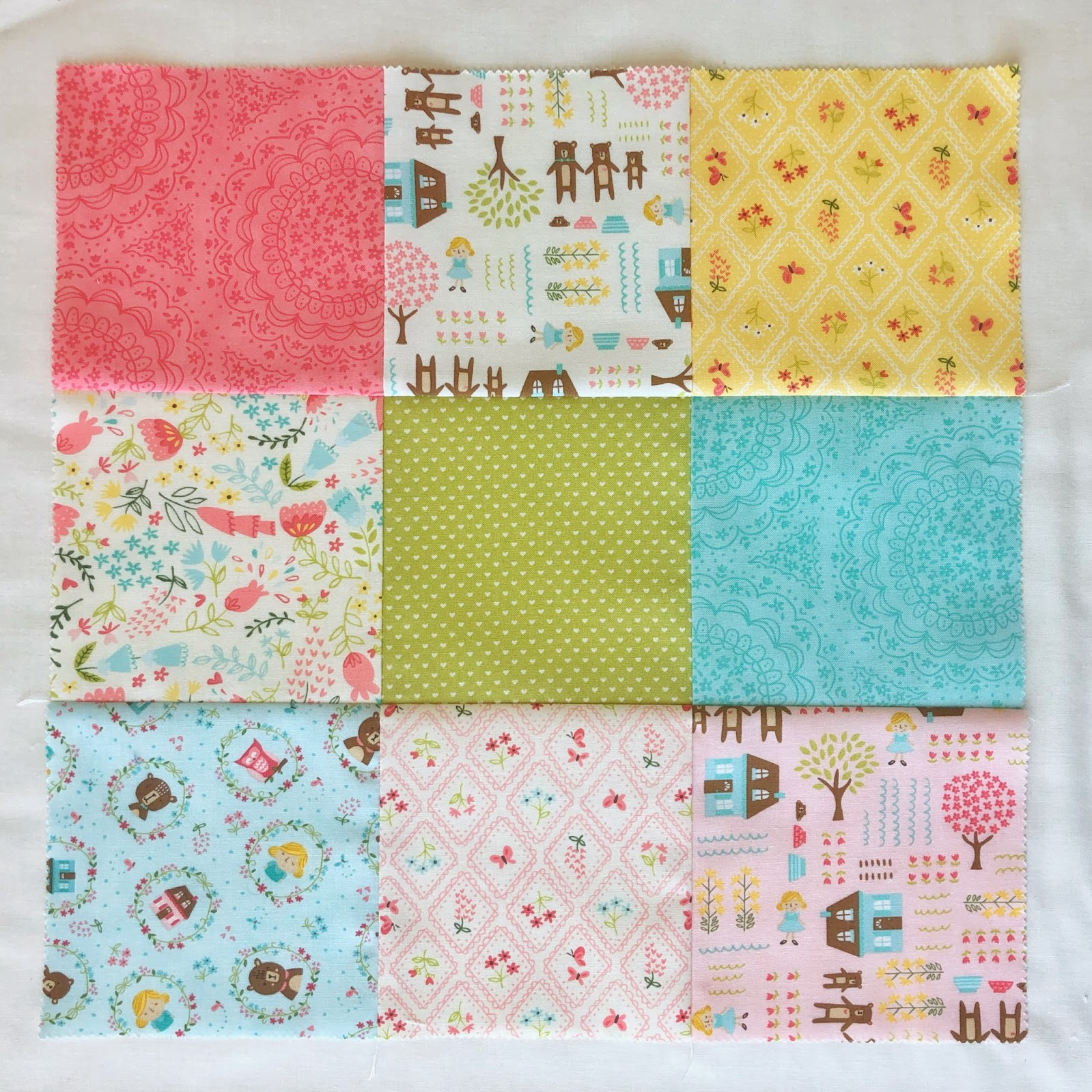 Free Pattern Easy Charm Baby Quilt