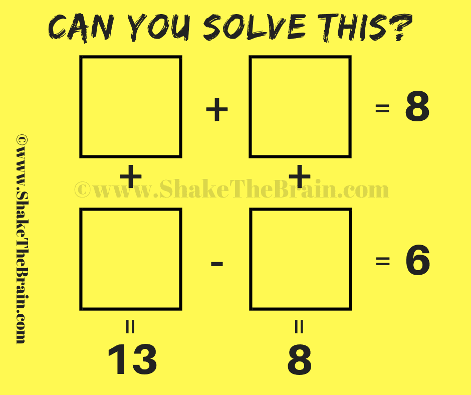 Two Dimensional Mathematical Equations