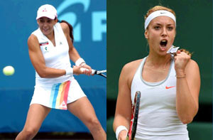 Sabine Lisicki and Marion Bartoli in Wimbledon 2013