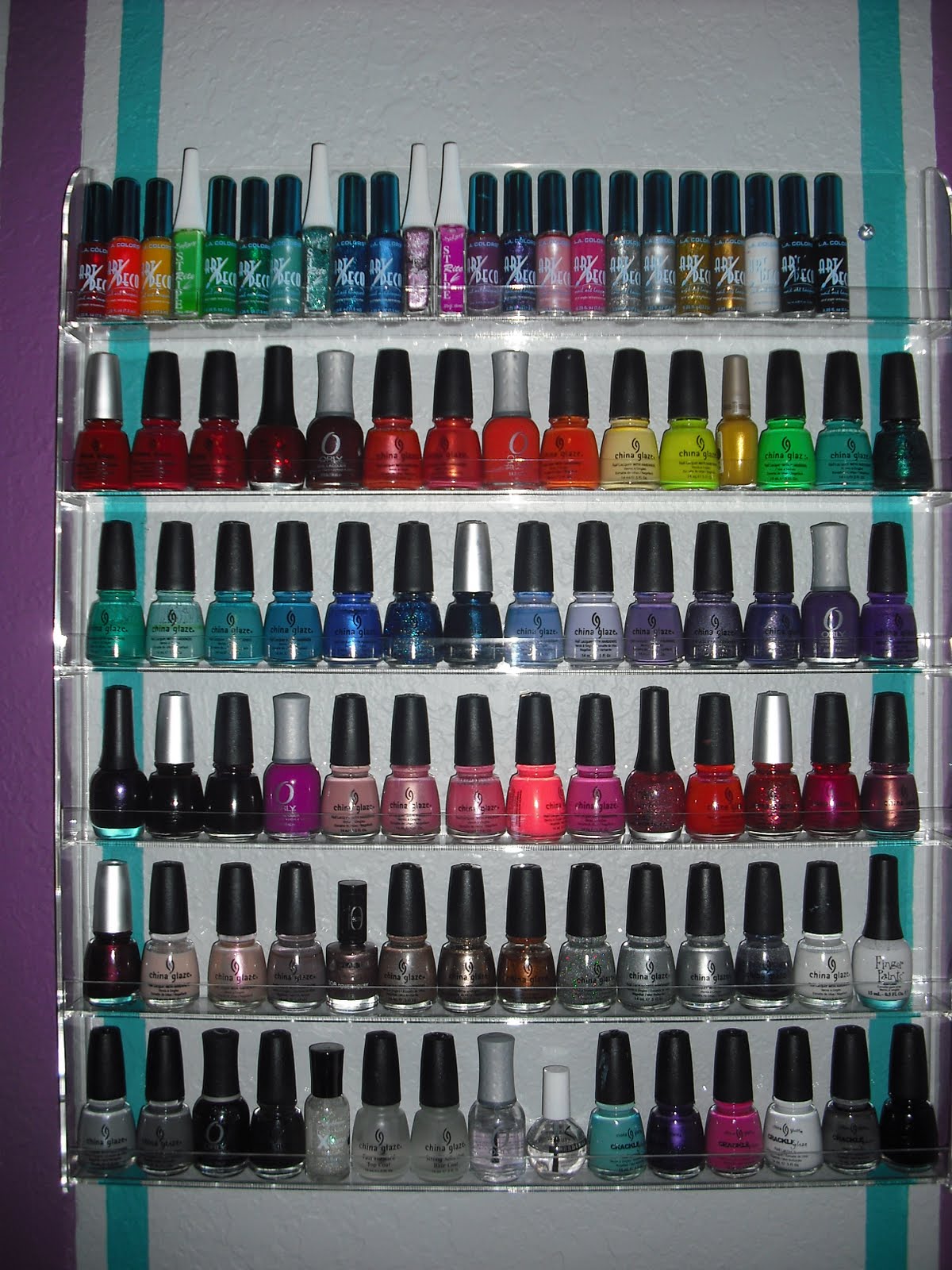 Monica LOVES Makeup How I Store my Nail Polish & Accessories