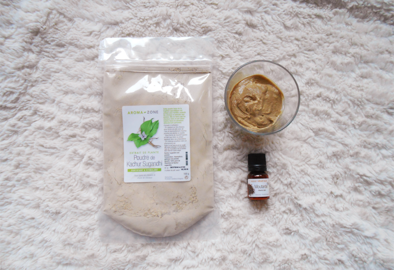 MES PETITES TAMBOUILLES [BEAUTÉ] Masque à l'huile de Moutarde et la