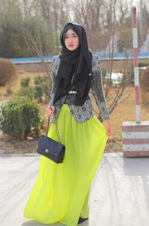 Baju Gamis Blazer Karya Desainer Dian Pelangi Baju Gamis Blazer Karya Desainer Dian Pelangi