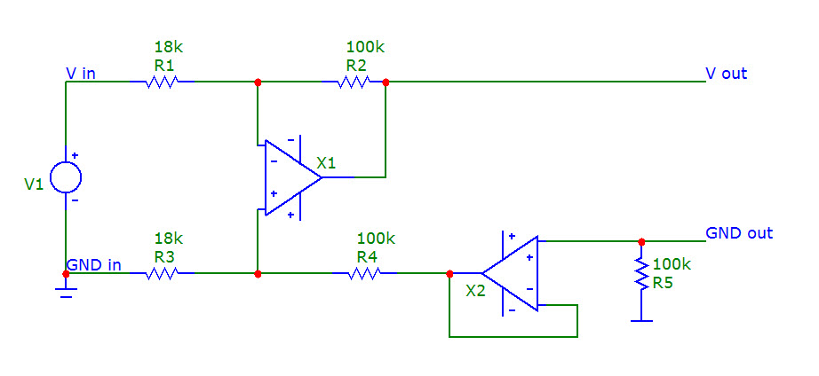 Линейный выход схема. Линейные выхода к штатной магнитоле схема. Линейный дифференциальный усилитель для сабвуфера. Выходной сигнал усилителя. Подключение усилителя сигнала.