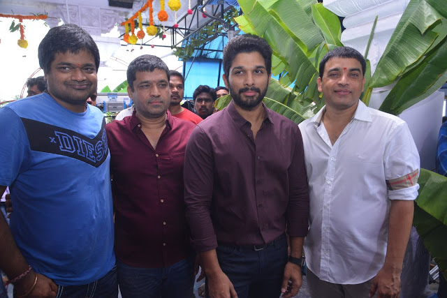 Allu Arjun's 'DJ' movie Launch Stills Allu Arjun's 'DJ' movie Launch Stills