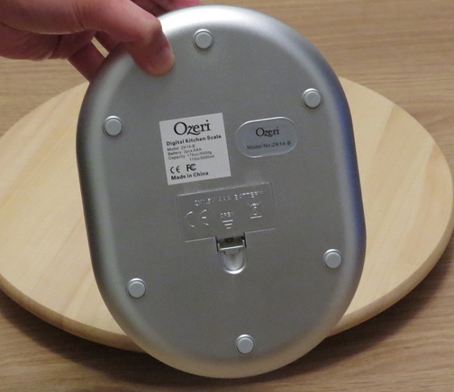 Ozeri Pronto Digital Kitchen Scale Review InvertedKB