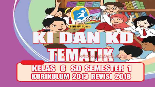 Kelas 6 SD Kurikulum 2013 Revisi 2018