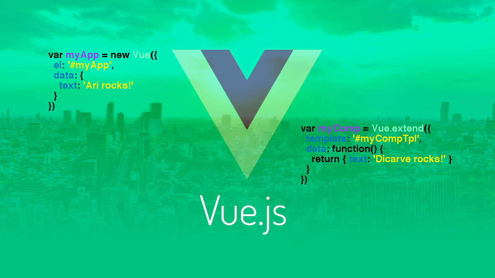 Vue page