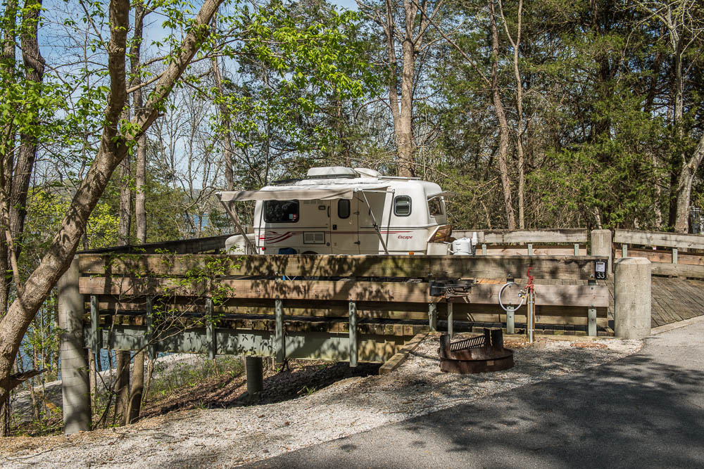 Jon's Journeys Day 161, Sunday, April 9, 2017, Edgar Evins State Park, TN