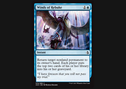 Magic the Gathering Adventures: Amonkhet Set Review: Blue