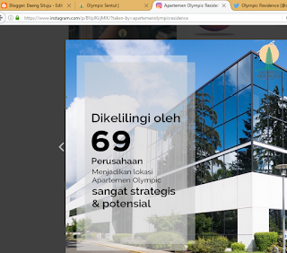 Apartemen Olympic Residence Sentul Bergelimang Fasilitas Eksternal