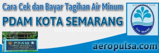 Cara cek dan bayar tagihan rekening PDAM Kota Semarang Cara cek dan bayar tagihan rekening PDAM Kota Semarang