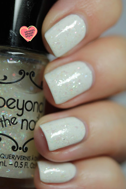 Beyond the Nail Lady in White swatch by Streets Ahead Style