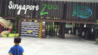 Tampilan depan Singapore Zoo