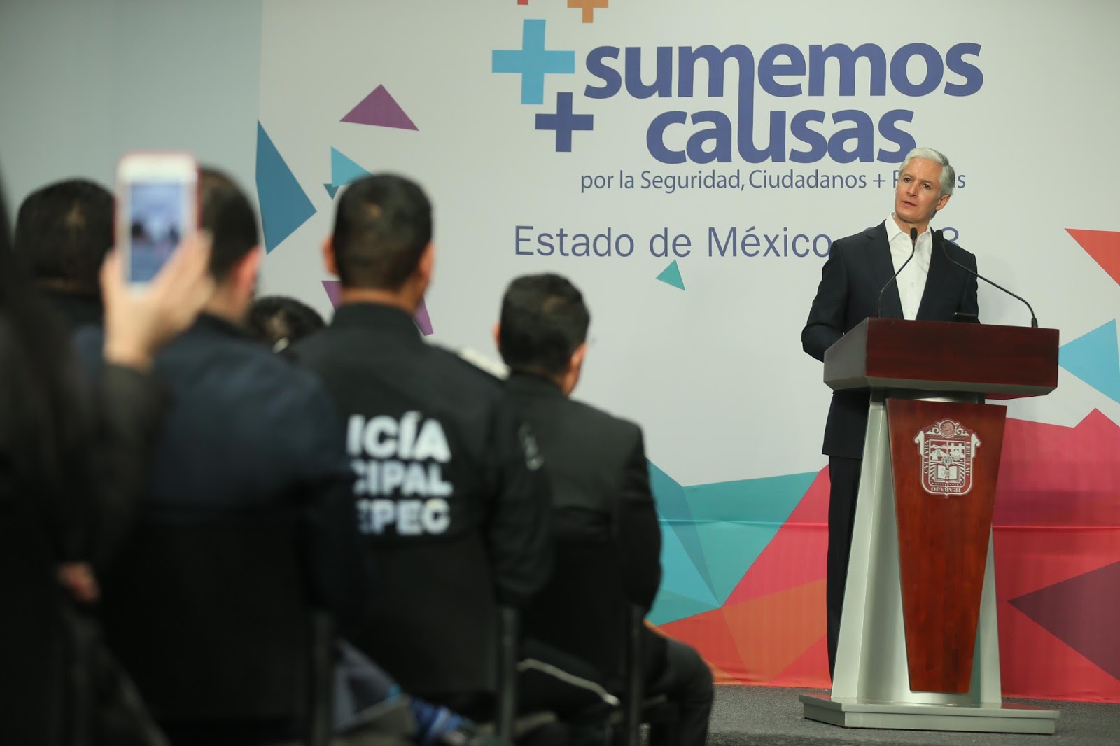 El mexiquense Hoy Destaca Alfredo del Mazo Se redujeron los índices delictivos en Ecatepec