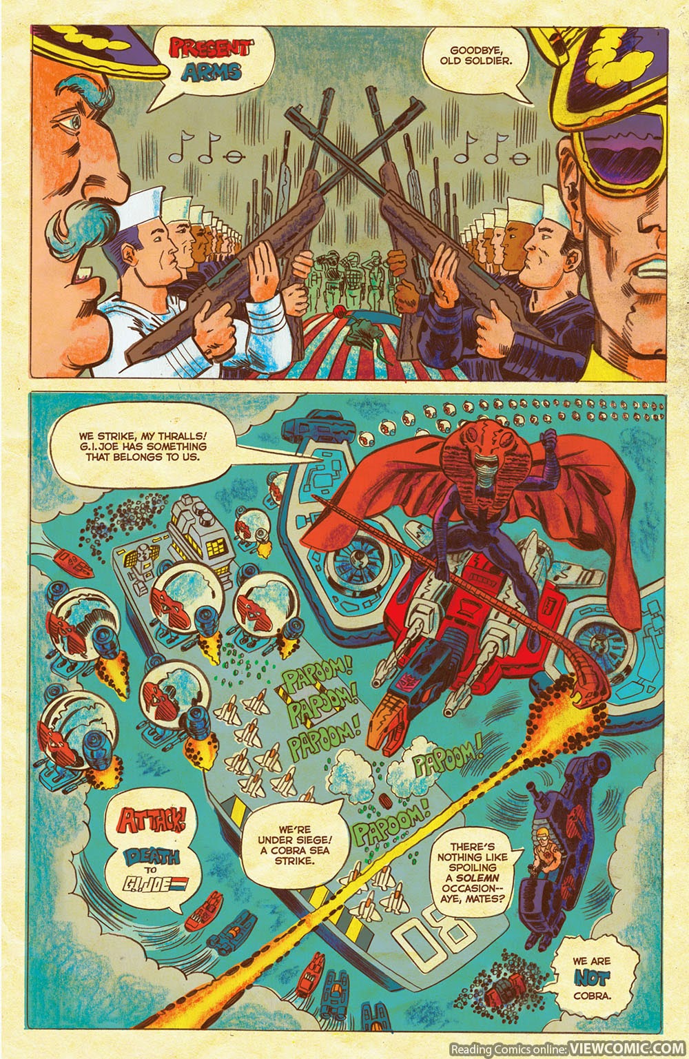 Transformers vs. G.I. Joe chapter 3 page 4