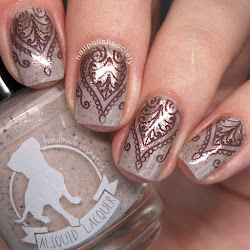 mandala nail nails plate designs stamping polish uberchic wild beauty west mystical uberchicbeauty advertisement
