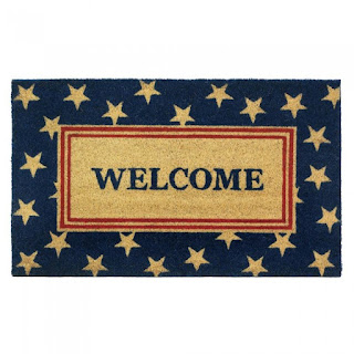 Patriotic Welcome Mat - GIftspiration