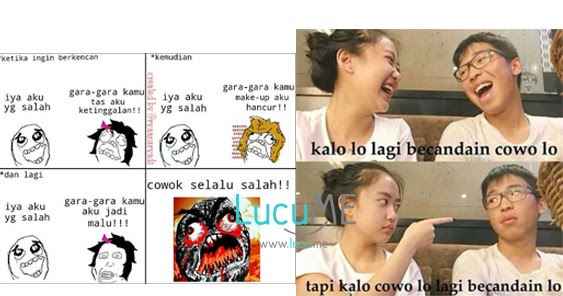 Gambar Animasi Lucu Ngambek - Arina Gambar