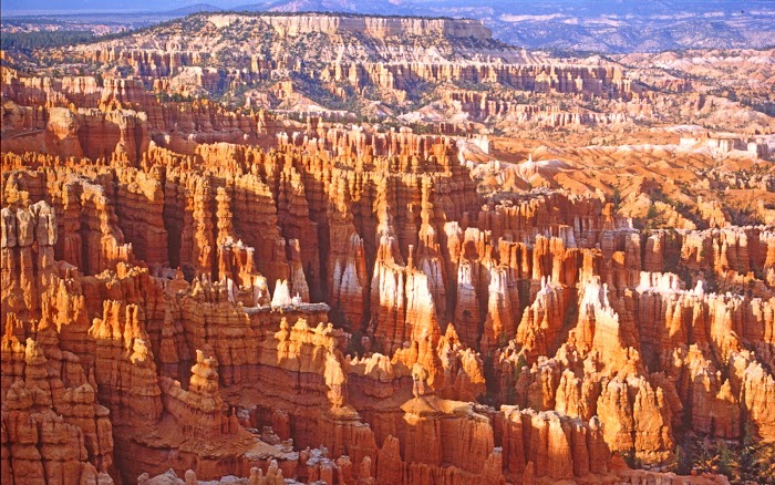Amazing rock pillars in Bryce Canyon National Park