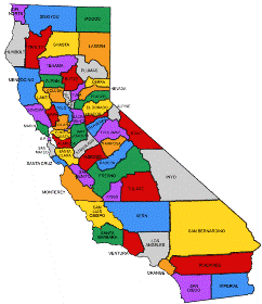 County Map Regional City