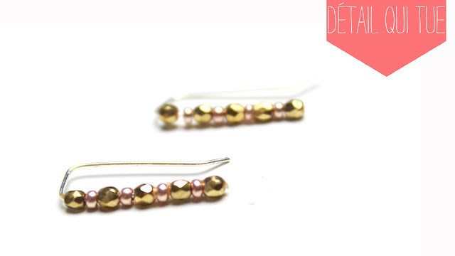 DIY : Ear Pins / Boucles d'Oreilles Pinces