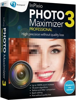 Avanquest InPixio Photo Maximizer Pro 3.0.0 poster box cover