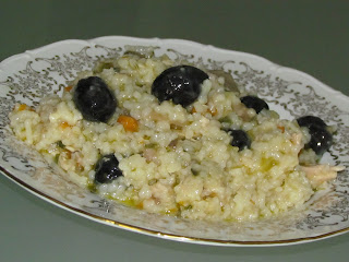 Pilaf cu pui si masline / Chicken Pilaf with olives