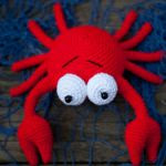 patron gratis cangrejo amigurumi | free amigurumi pattern crab