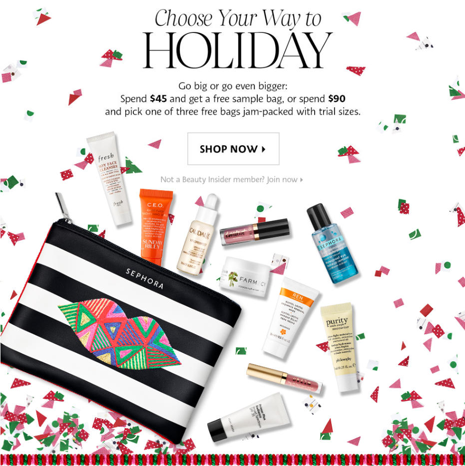 Ramblings Of My Mind Sephora 2018 Sample Bag