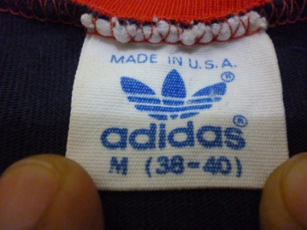 Eco-Bundle: adidas vintage ringer blue tag sz - SOLD