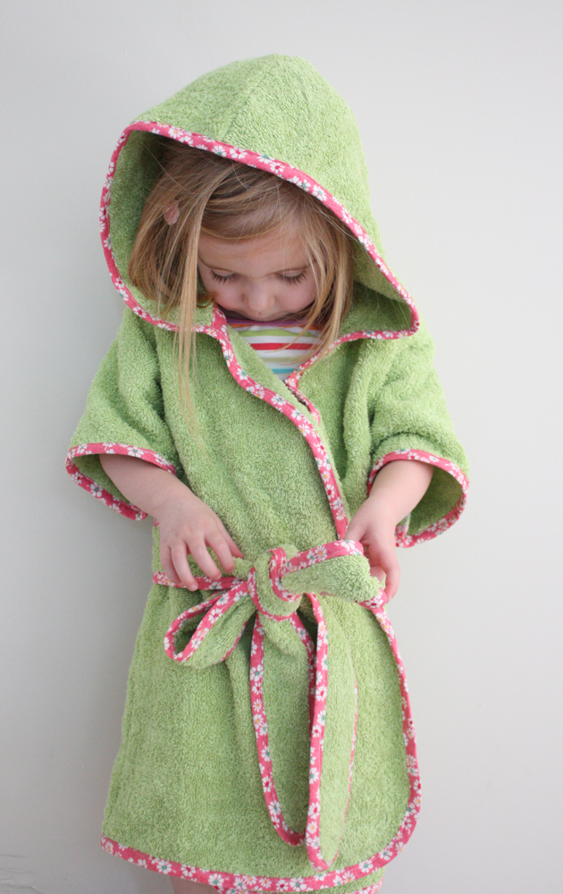 swim robe for Sadie