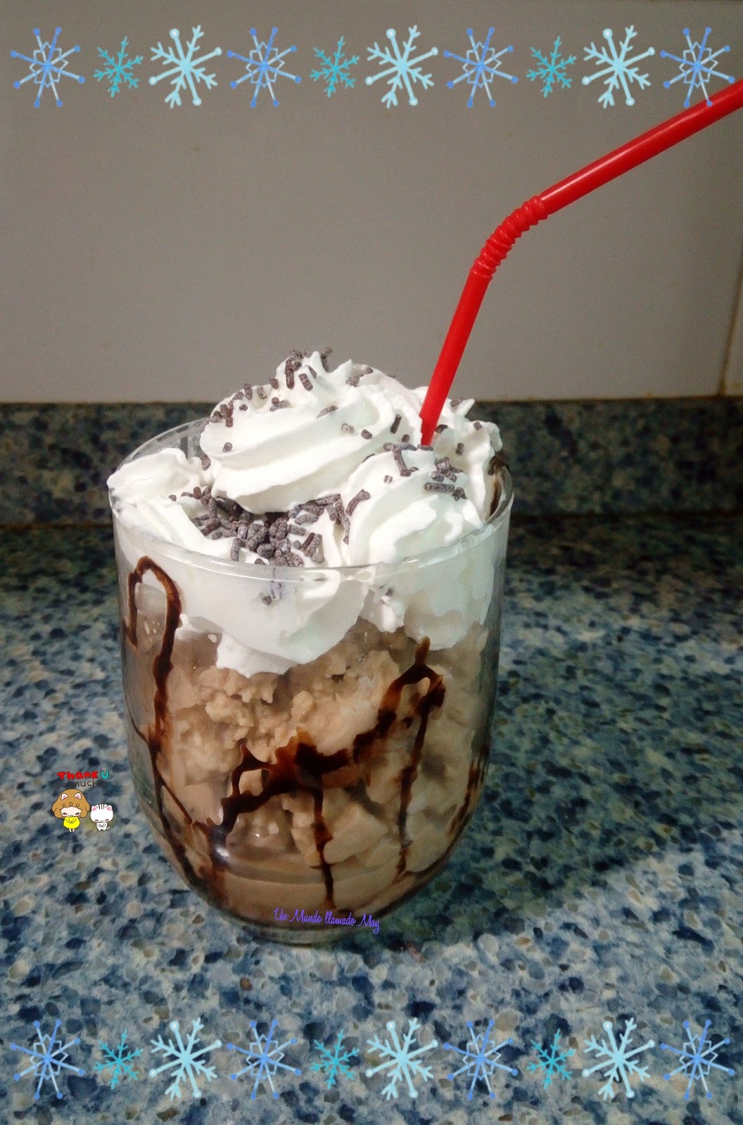 Un Mundo llamado May Frappuccino de vainilla