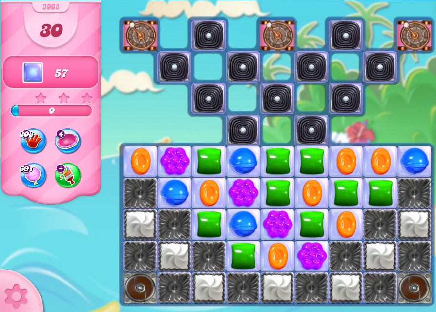 Candy Crush Saga level 3008 Candy Crush Saga level 3008