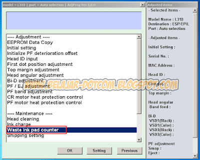  Lampu Tinta dan Kertas Berkedip Bergantian dengan Cara Reset  Cara Mudah Mengatasi Printer Epson L310 Lampu Tinta dan Kertas Berkedip Bergantian dengan Cara Reset