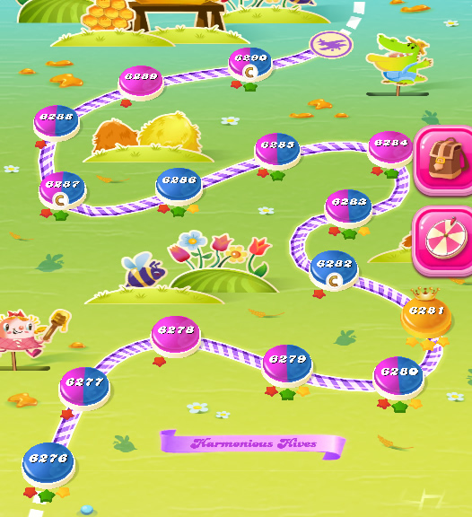 Candy Crush Saga level 6276-6290 Candy Crush Saga level 6276-6290