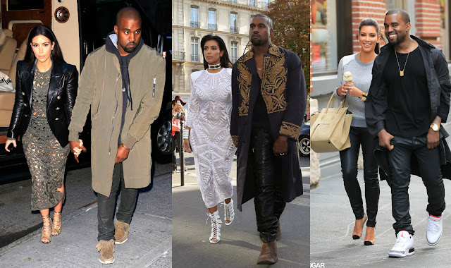 Kim Kardashian e Kanie West Kim Kardashian e Kanie West