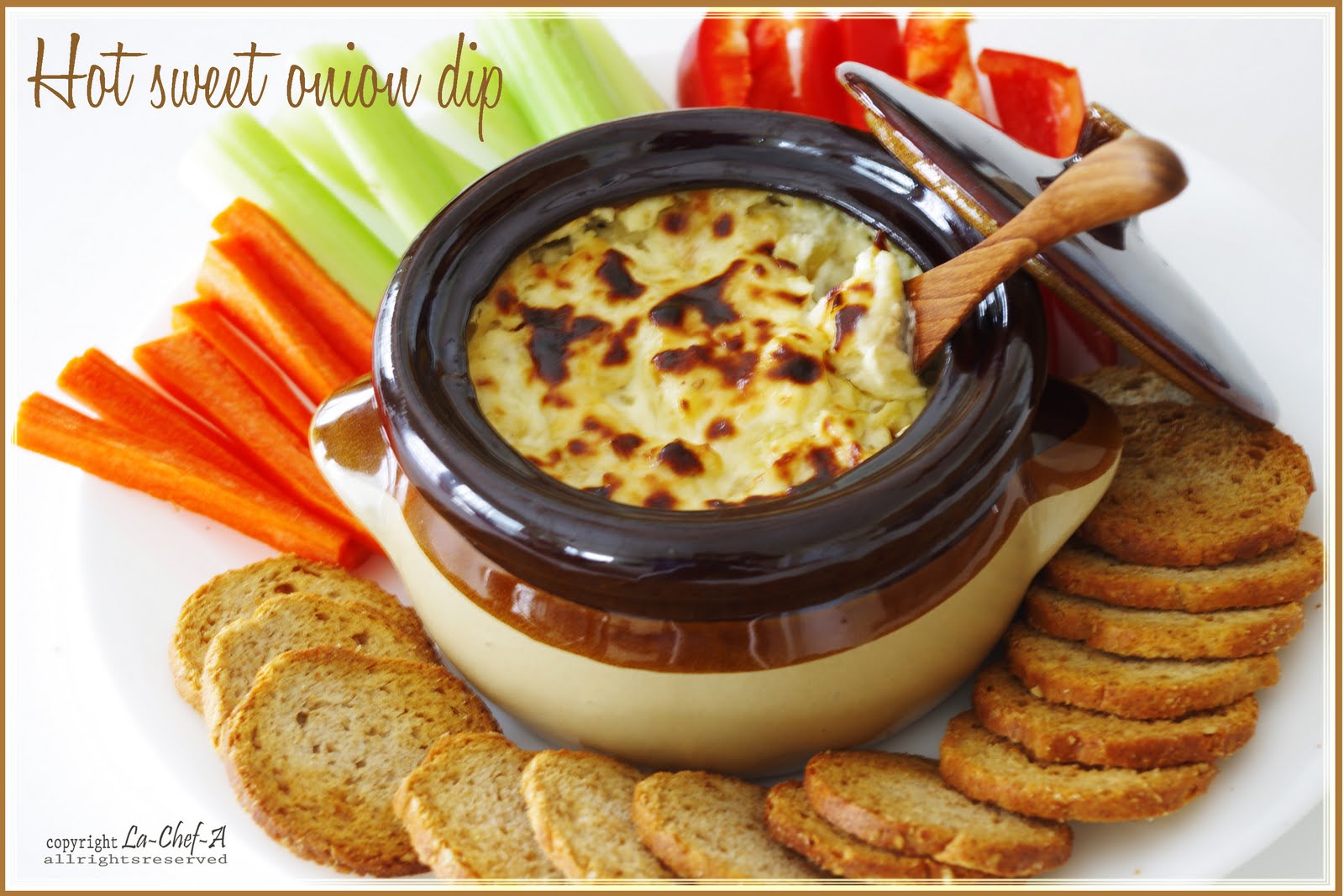La ChefA HOT SWEET ONION DIP