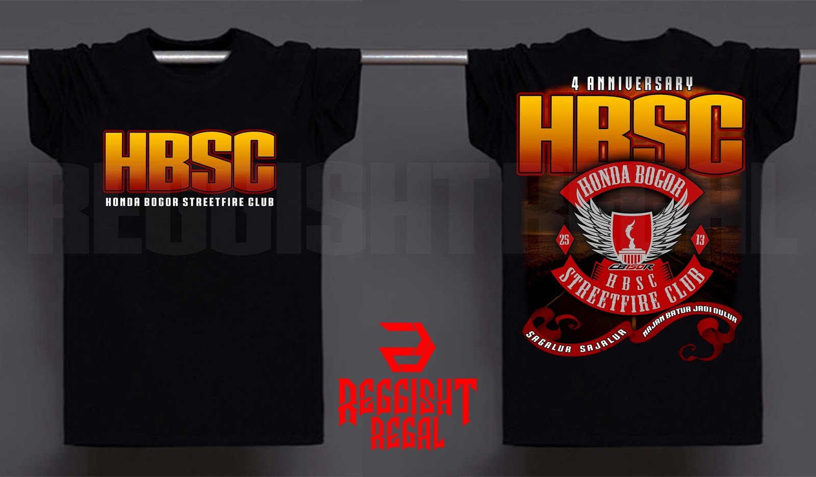 Desain Kaos Anniversary Club Motor Desain Baju Desain