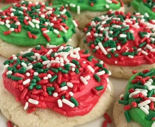 (No Roll, 5 Ingredient) Cake Mix Sugar Cookies (No Roll, 5 Ingredient) Cake Mix Sugar Cookies