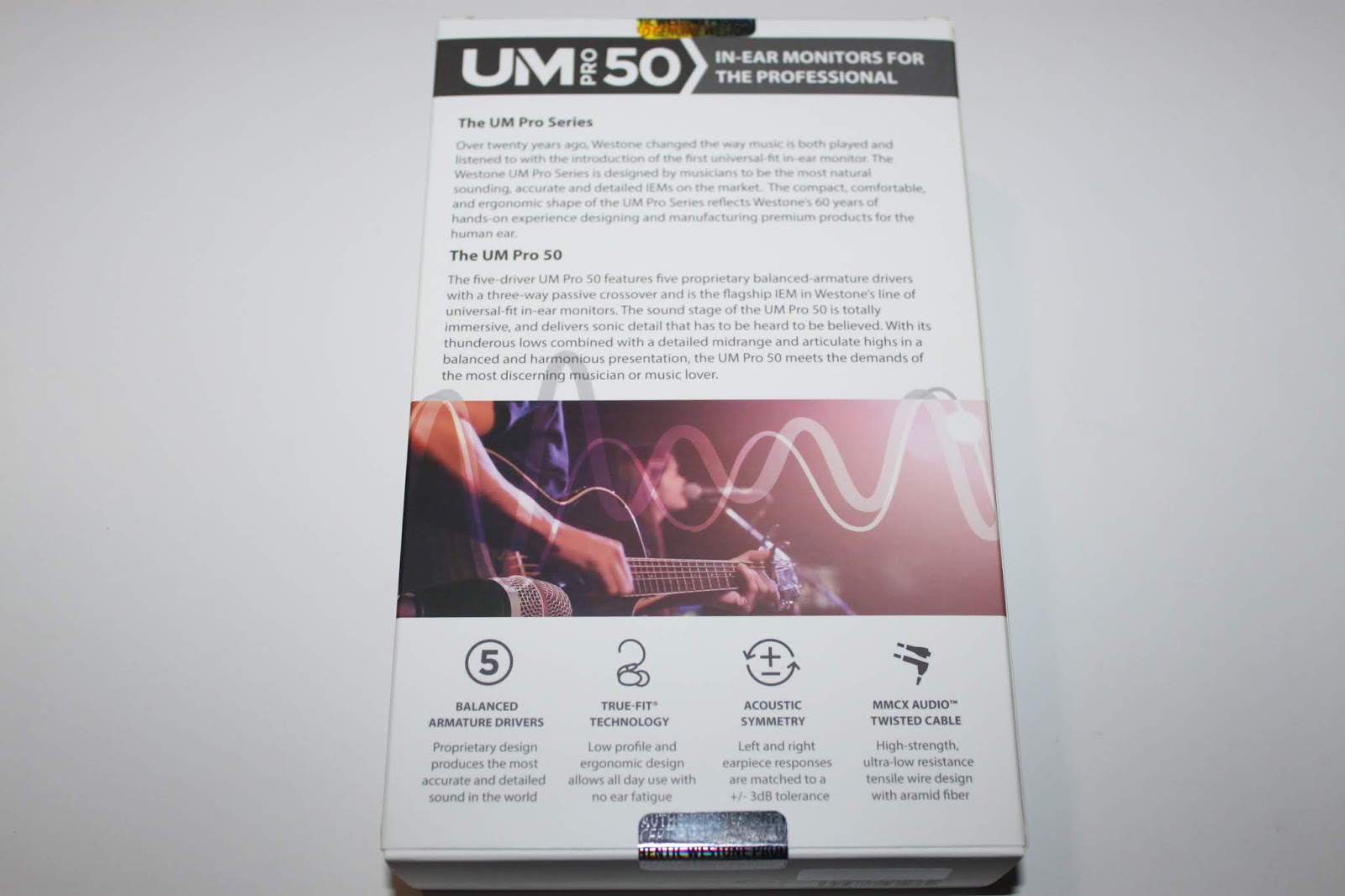 Stereowise Plus Westone UM Pro 50 Professional In Ear Musicians