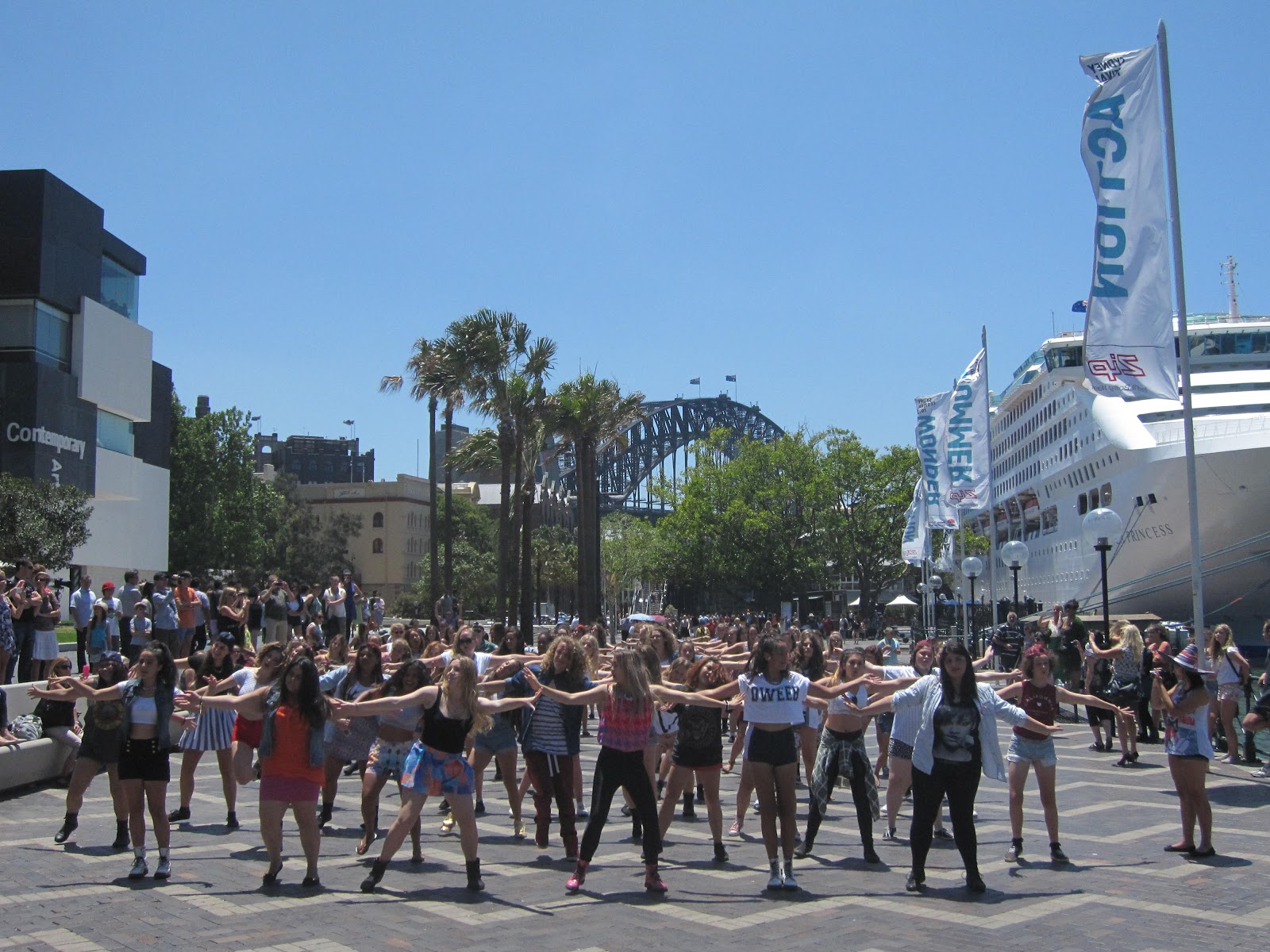 flash mob sydney st patricks day parade