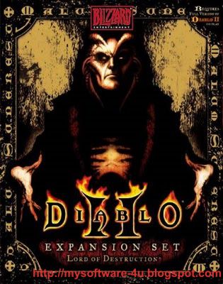 Diablo 2 + Lord of Destruction v1.13c PC Game Cover