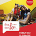 FAMILY DAY WAKAI Promo Buy 2 or more get discount 20% at WAKAI