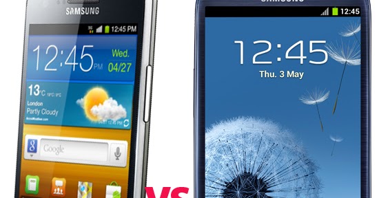 difference between samsung s2 and s3