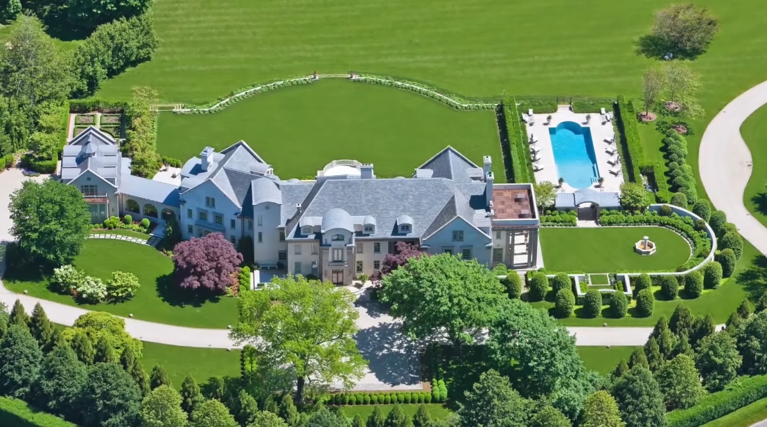 Tour Villa Maria Hamptons Luxury Mega Mansion vs. 17 Interior Design Photos