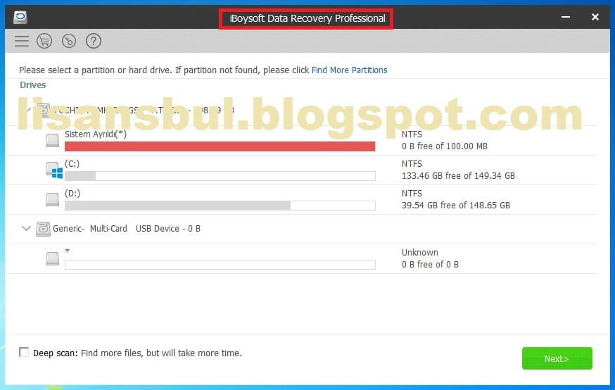 free license key for iboysoft data recovery