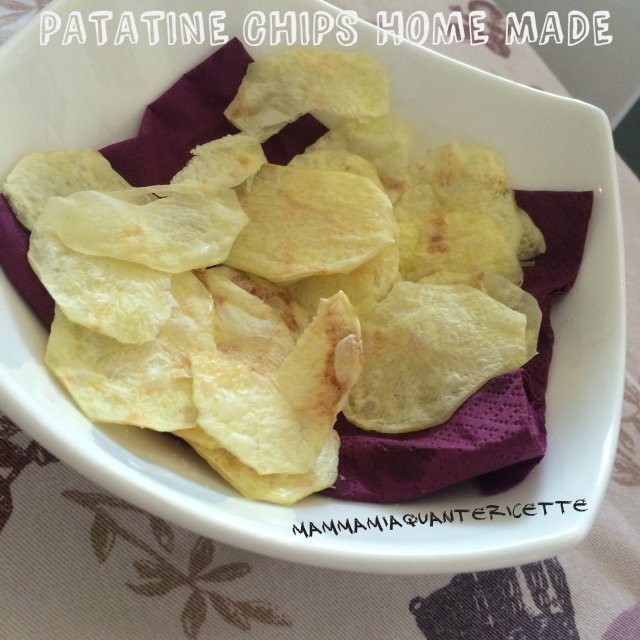 patatine chips home made 