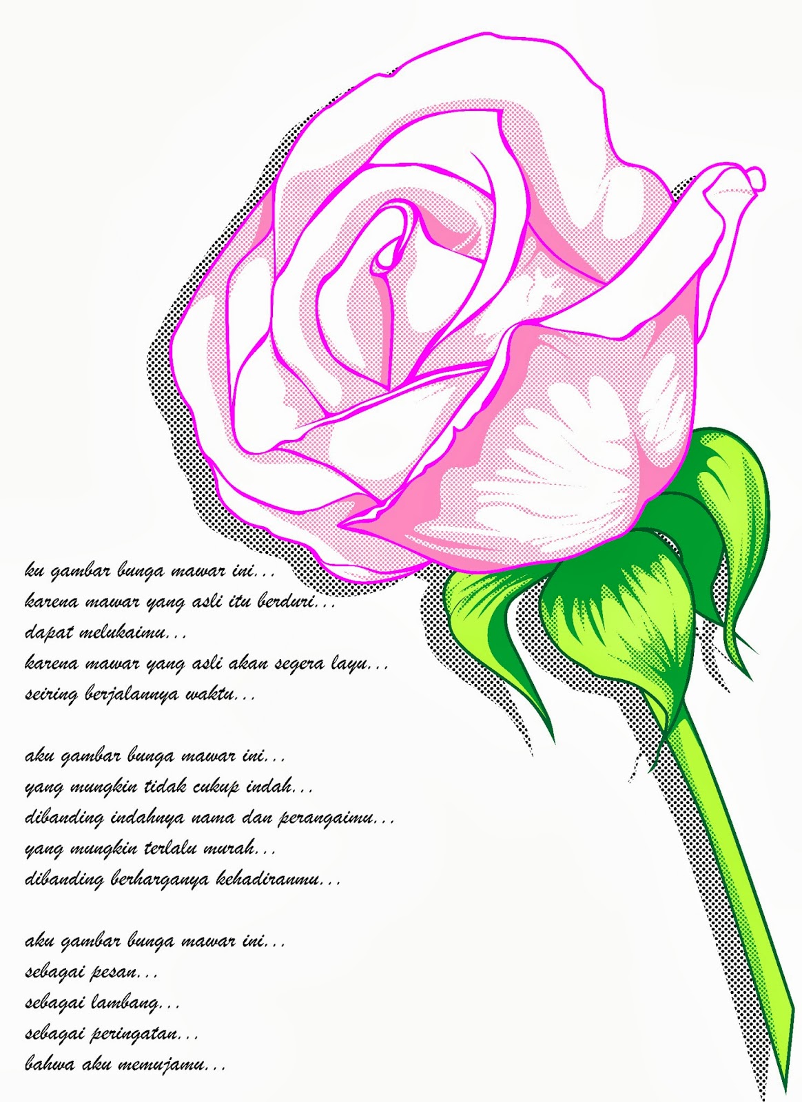 Suka Bunga Mawar Bersemi Kembali Kamboja Http Gambar Layu Kartun